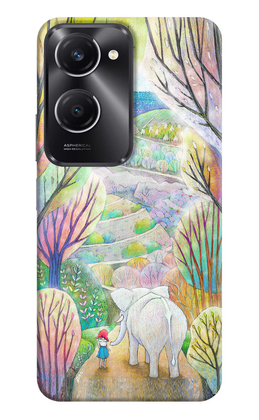 Nature Painting Vivo T3 Lite 5G Hard Case Back Cover by Casekaro