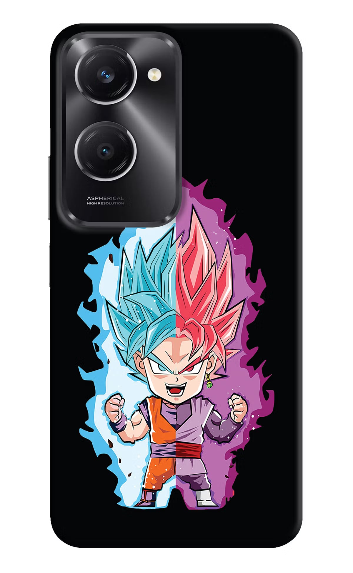 Chota Goku Vivo T3 Lite 5G Hard Case Back Cover by Casekaro