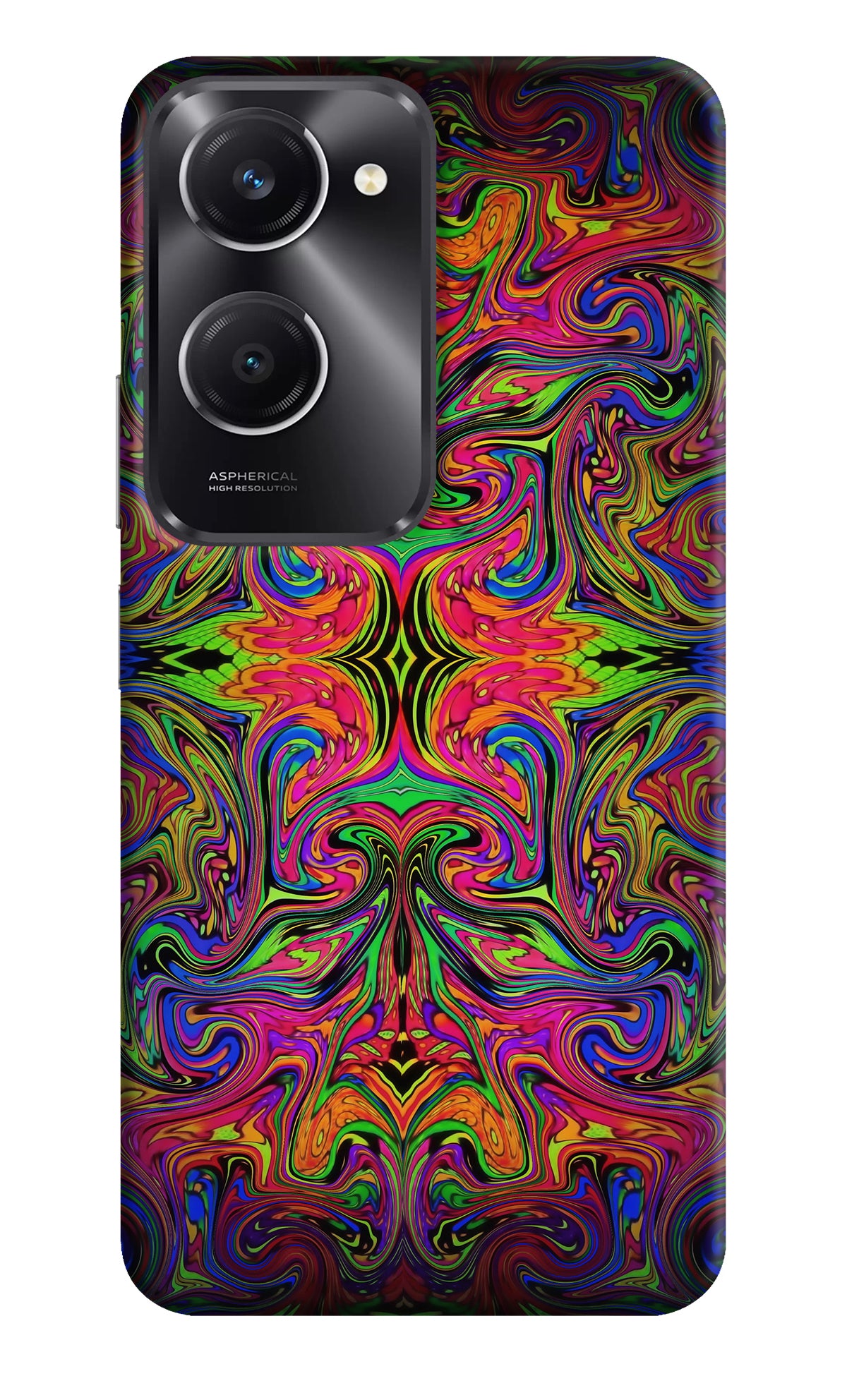 Psychedelic Art Vivo T3 Lite 5G Back Cover