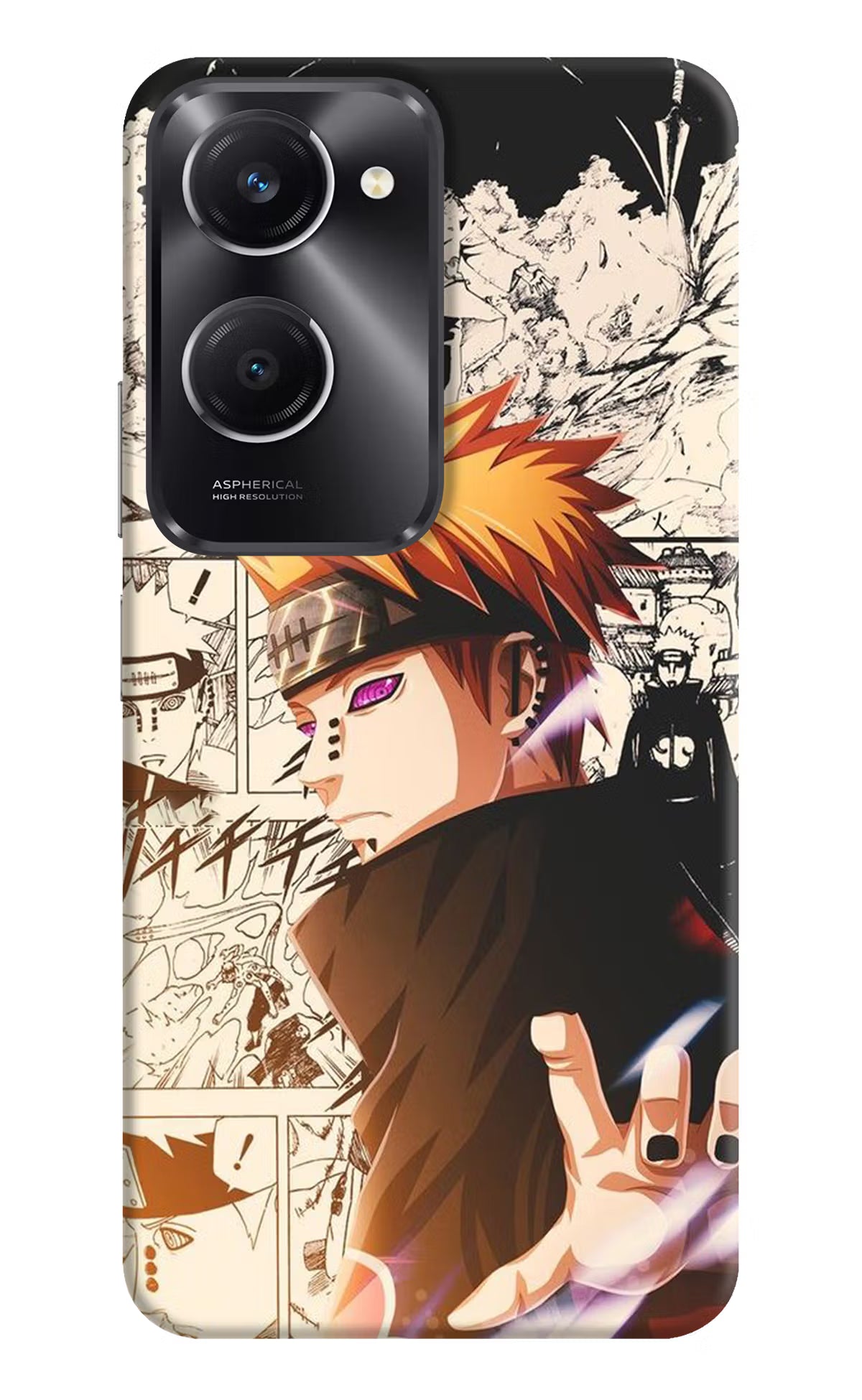 Pain Anime Vivo T3 Lite 5G Hard Case Back Cover by Casekaro