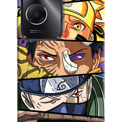 Naruto Character Vivo T3 Lite 5G Hard Case Back Cover by Casekaro