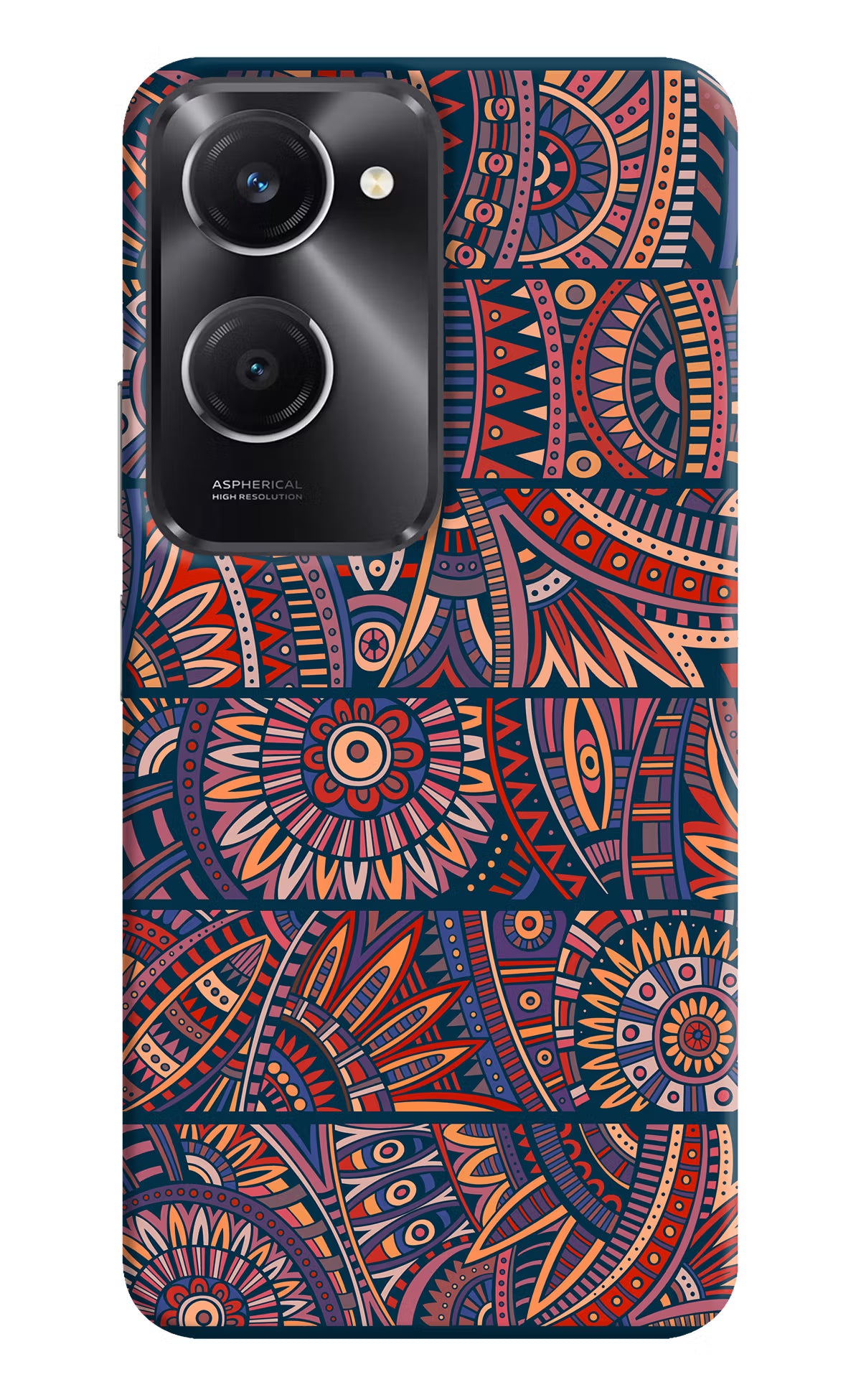 African Culture Design Vivo T3 Lite 5G Hard Case Back Cover by Casekaro