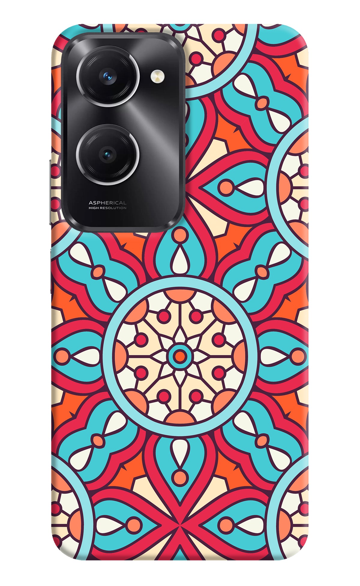 Mandala Geometric Vivo T3 Lite 5G Back Cover