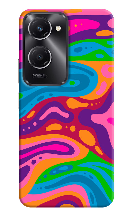 Trippy Pattern Vivo T3 Lite 5G Hard Case Back Cover by Casekaro
