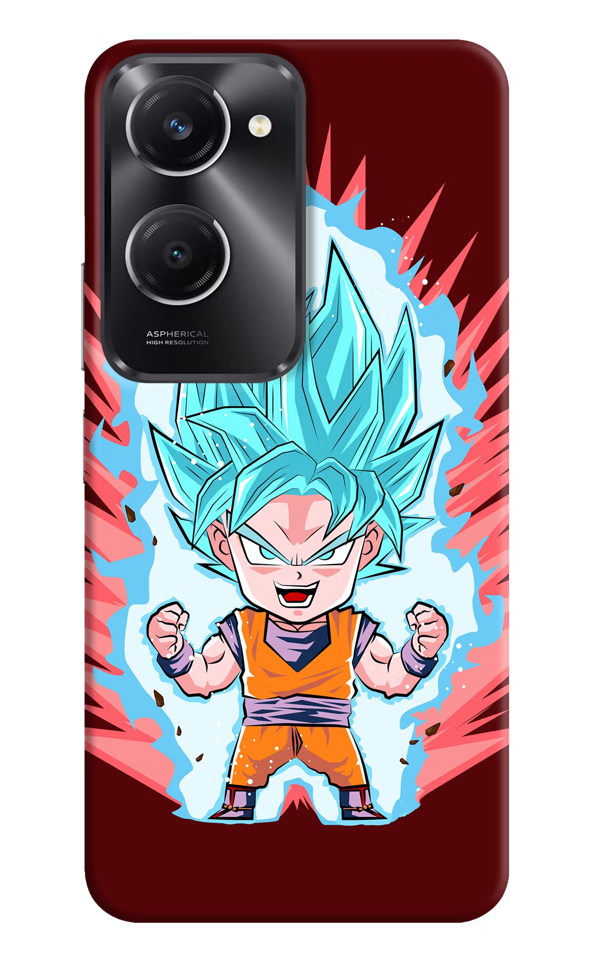 Goku Little Vivo T3 Lite 5G Hard Case Back Cover by Casekaro