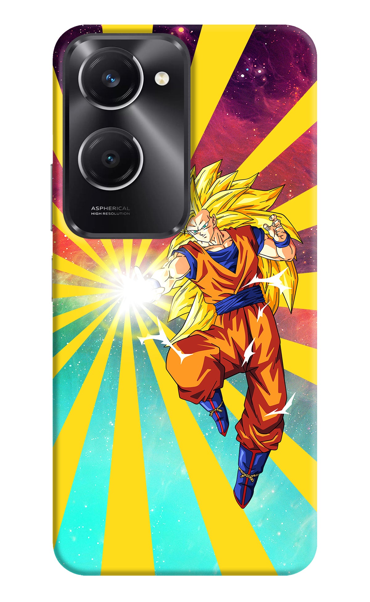 Goku Super Saiyan Vivo T3 Lite 5G Back Cover