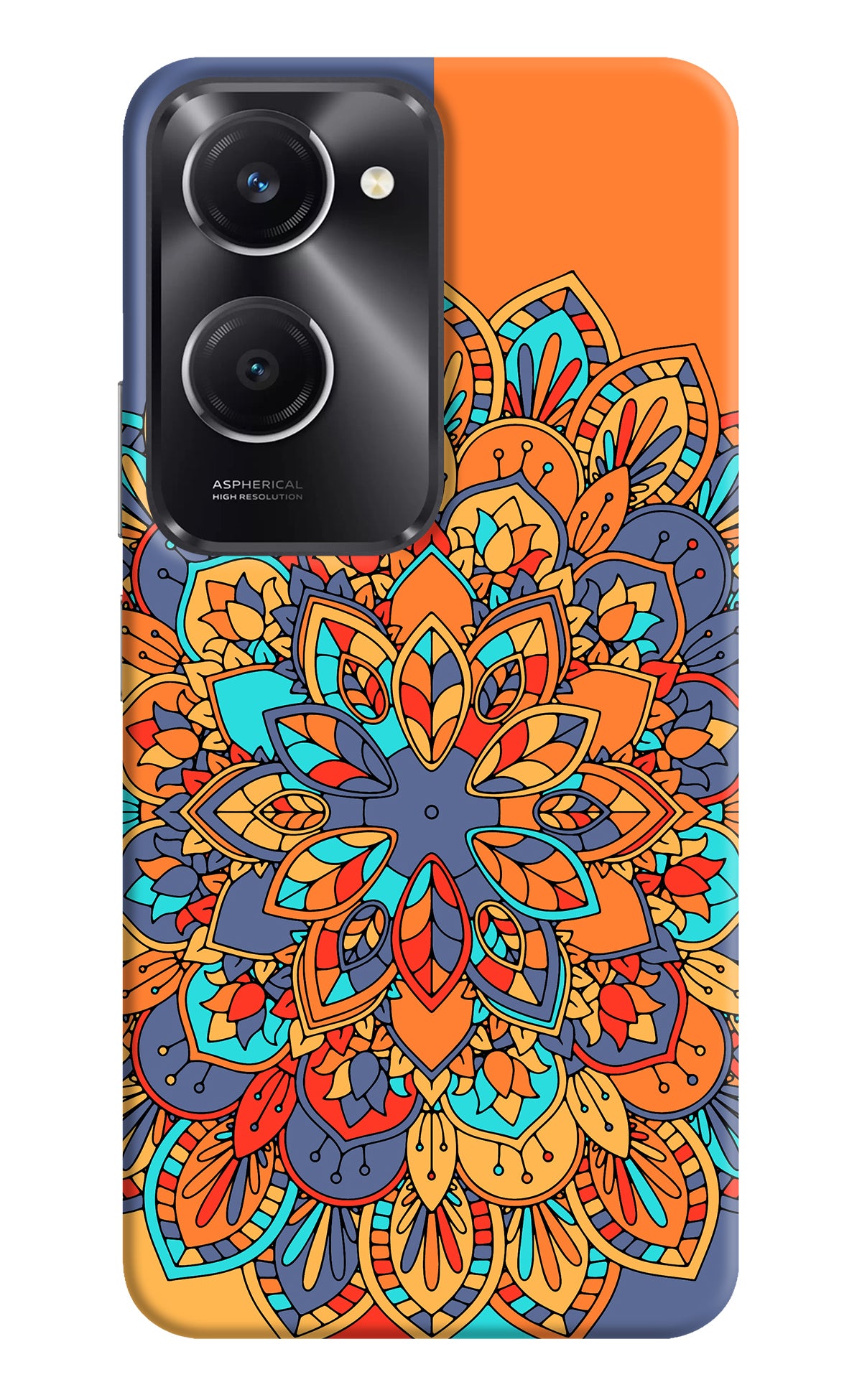 Color Mandala Vivo T3 Lite 5G Back Cover