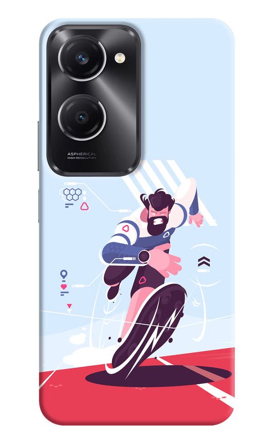 Run Pro Vivo T3 Lite 5G Hard Case Back Cover by Casekaro