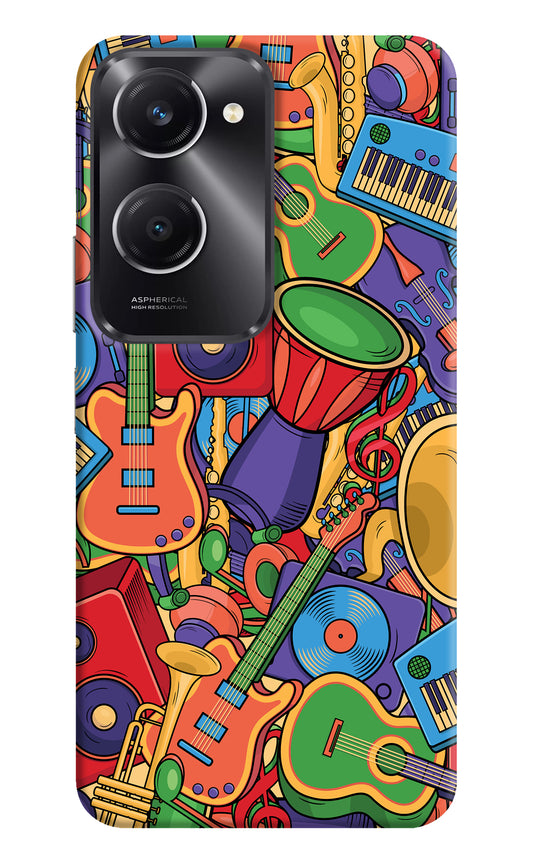 Music Instrument Doodle Vivo T3 Lite 5G Back Cover