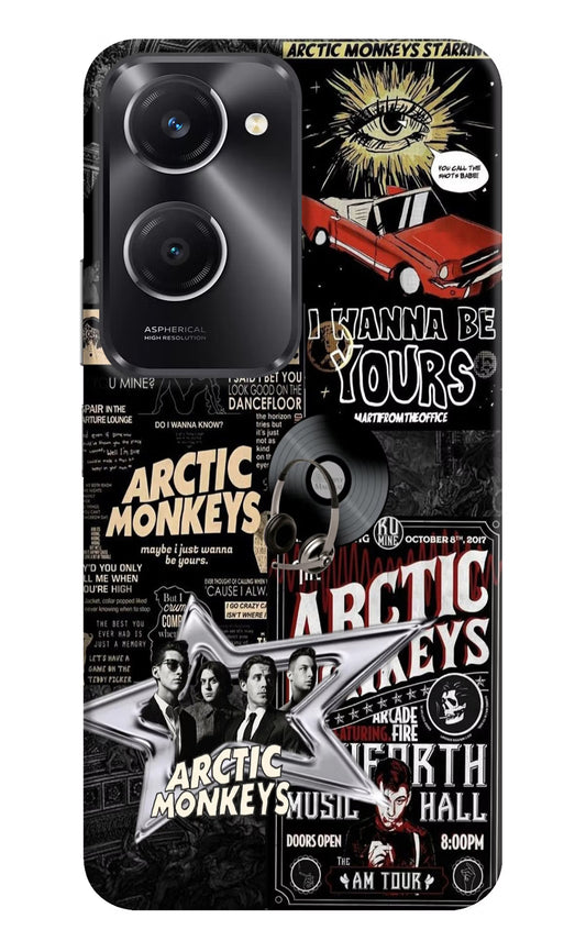 Arctic Monkeys Vivo T3 Lite 5G Hard Case Back Cover by Casekaro