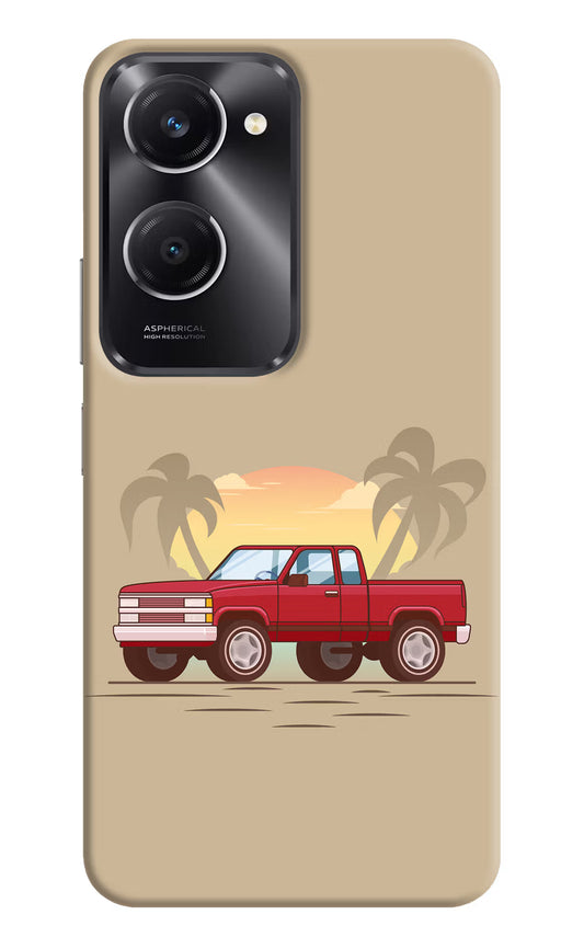 Desert Classic Drive Vivo T3 Lite 5G Hard Case Back Cover by Casekaro