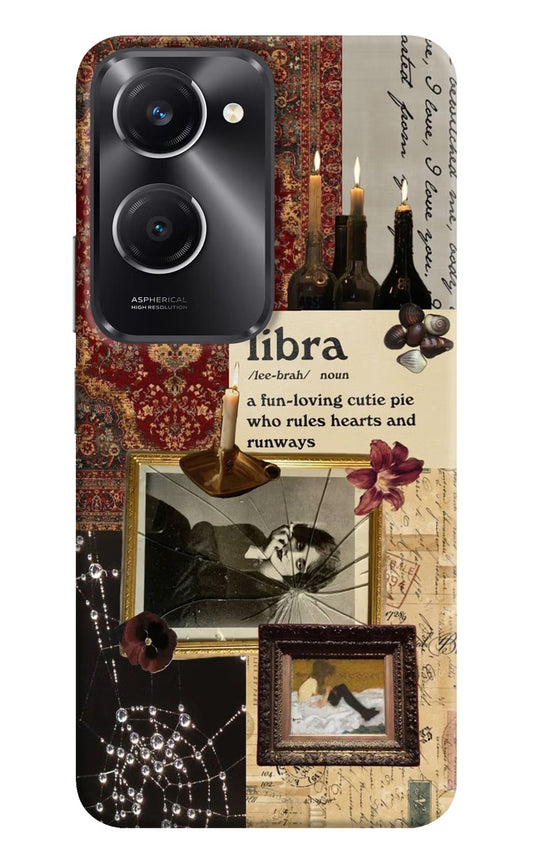 Libra Zodiac Vivo T3 Lite 5G Hard Case Back Cover by Casekaro