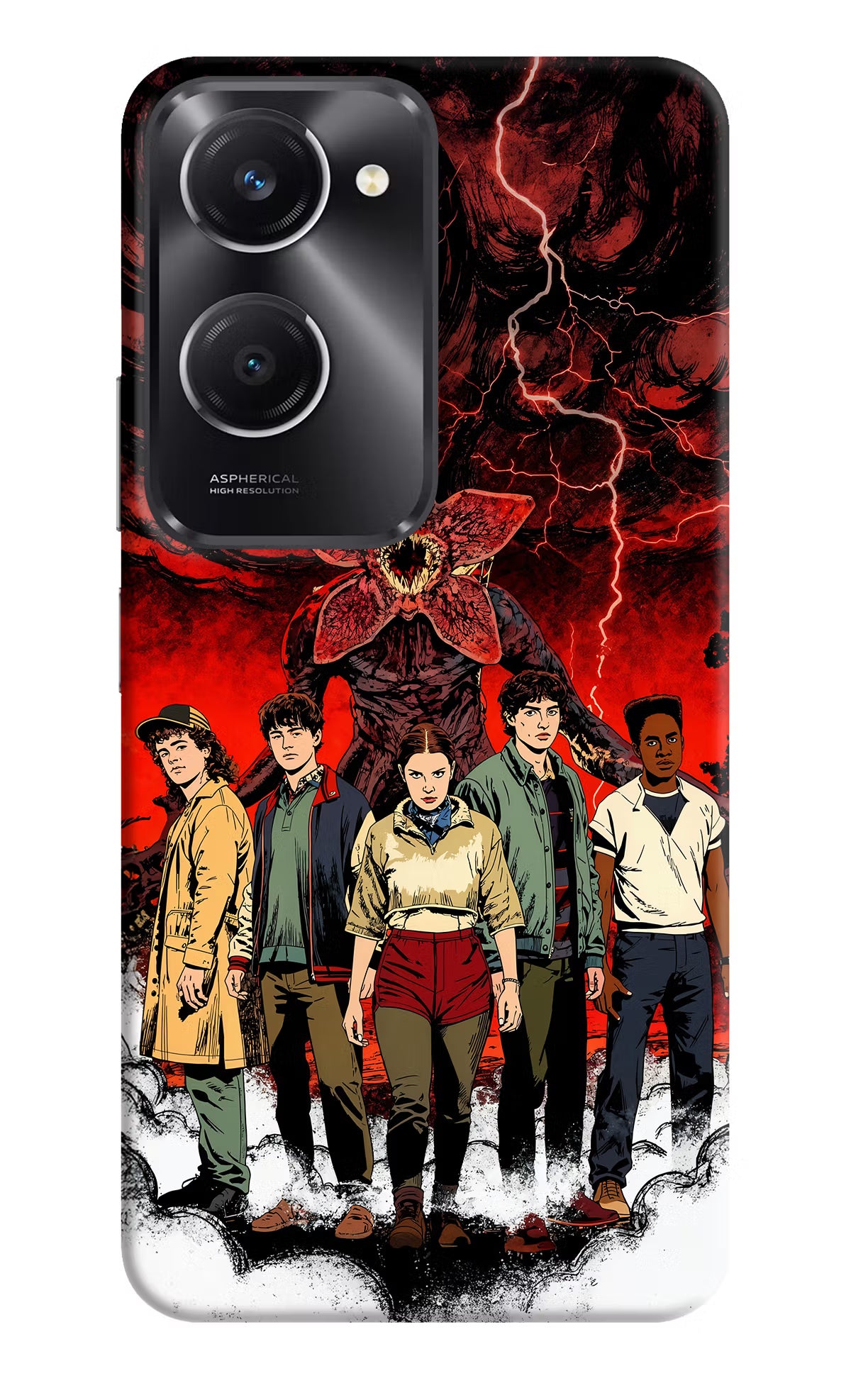 Ordinary Things Characters Vivo T3 Lite 5G Hard Case Back Cover by Casekaro