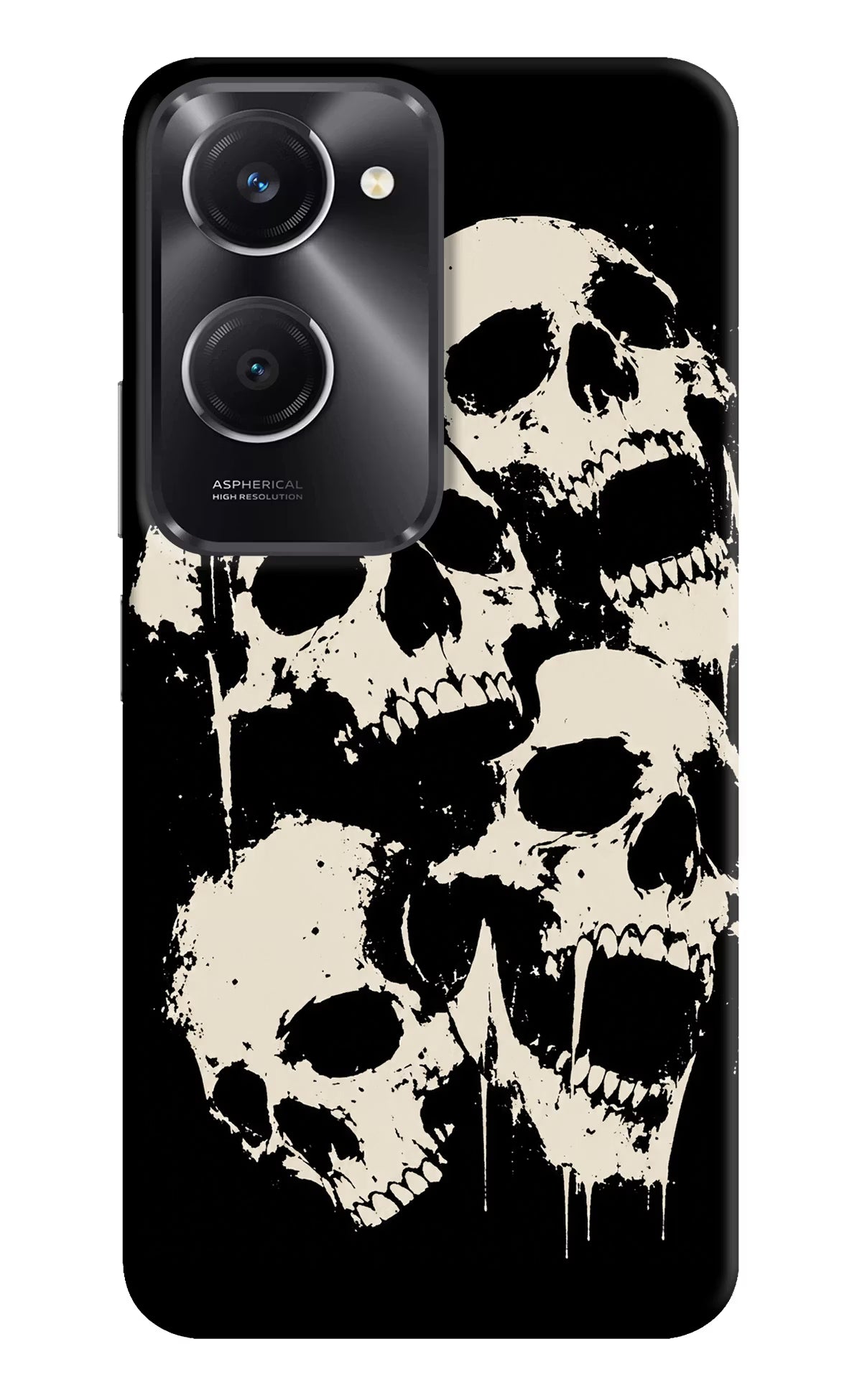 Dead Stack Vivo T3 Lite 5G Hard Case Back Cover by Casekaro