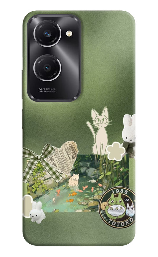 Aesthetic anime Vivo T3 Lite 5G Hard Case Back Cover by Casekaro