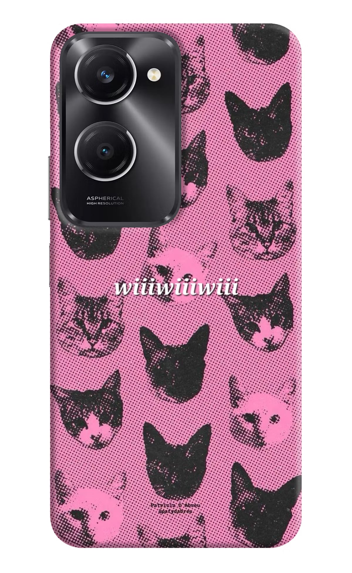Pink Cats Vivo T3 Lite 5G Back Cover