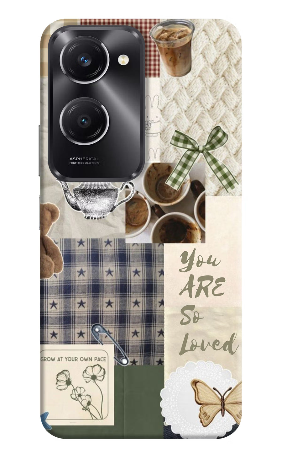 Cookie Vivo T3 Lite 5G Back Cover, Hard case