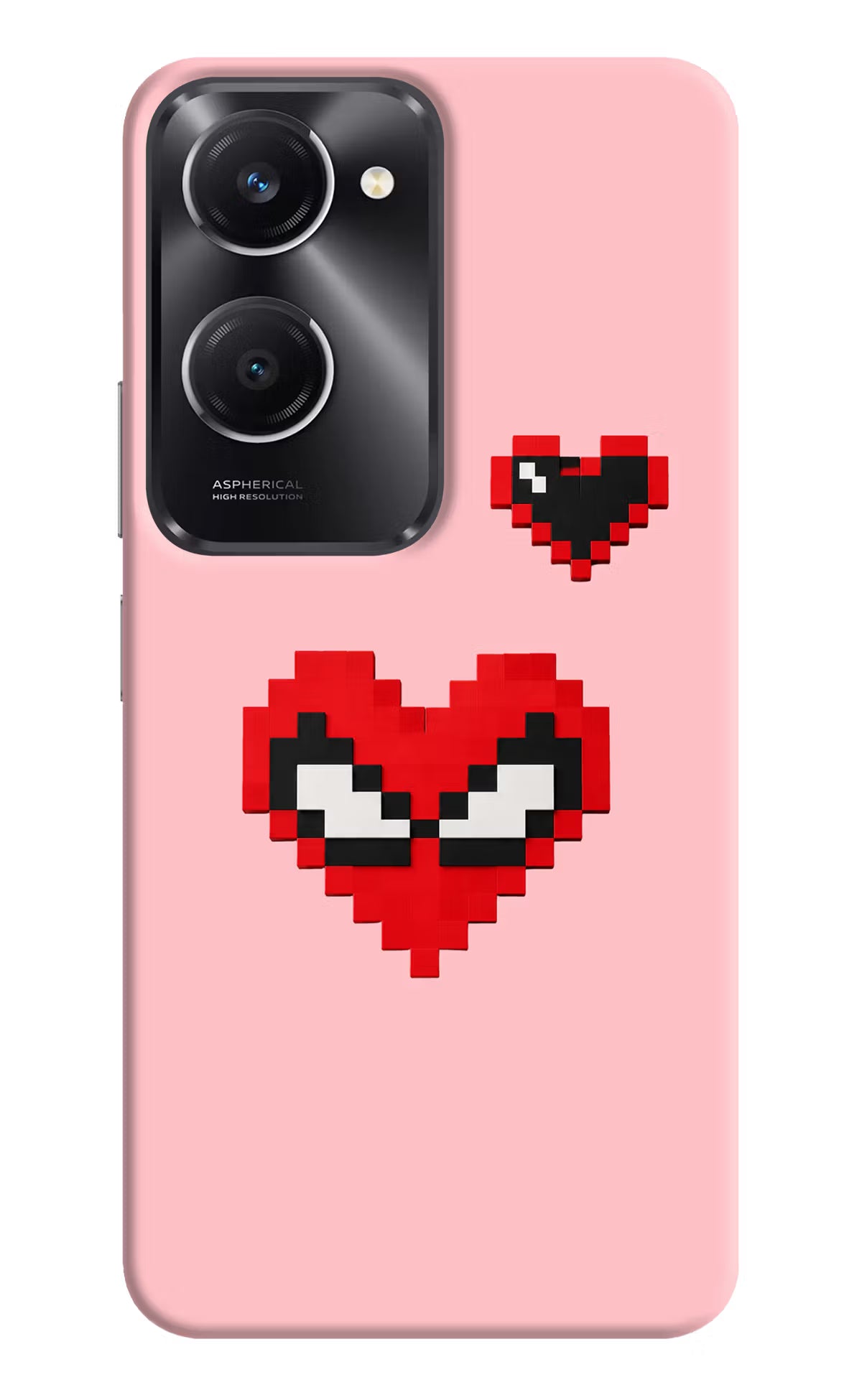 Gwen Heart Vivo T3 Lite 5G Back Cover