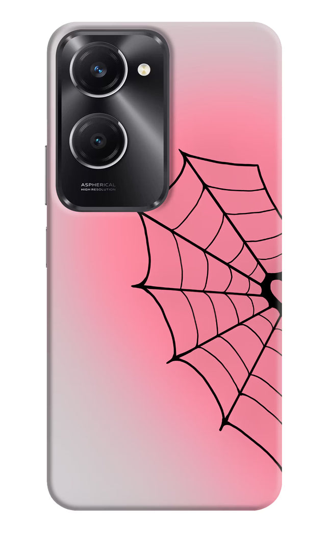 Pink Web Vivo T3 Lite 5G Hard Case Back Cover by Casekaro