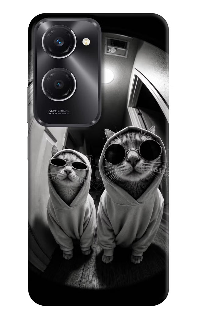 Hood Cats Vivo T3 Lite 5G Hard Case Back Cover by Casekaro