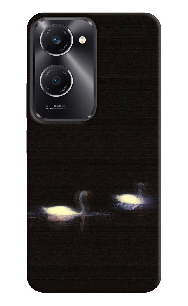 Silent Swans Vivo T3 Lite 5G Hard Case Back Cover by Casekaro