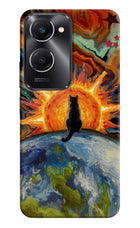 Sunrise Beyond Vivo T3 Lite 5G Hard Case Back Cover by Casekaro