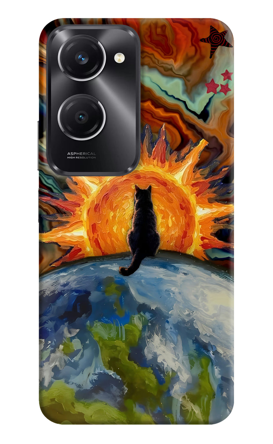 Sunrise Beyond Vivo T3 Lite 5G Back Cover, Hard case