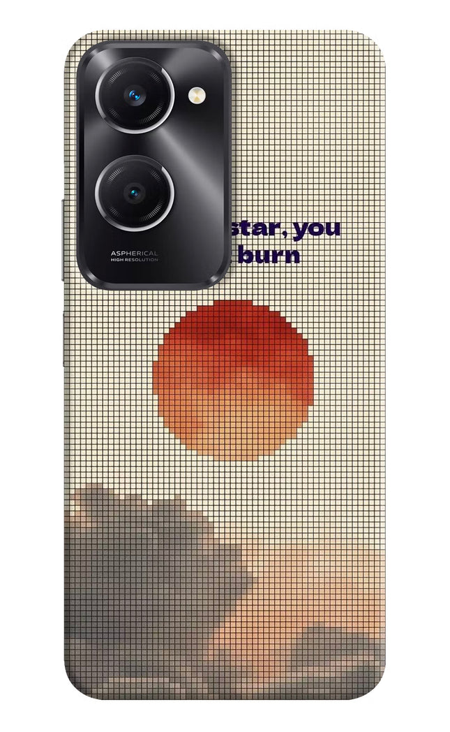 Pixel Sun Vivo T3 Lite 5G Hard Case Back Cover by Casekaro