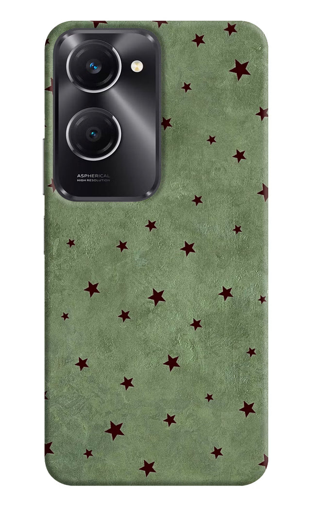 Green Stars Vivo T3 Lite 5G Hard Case Back Cover by Casekaro