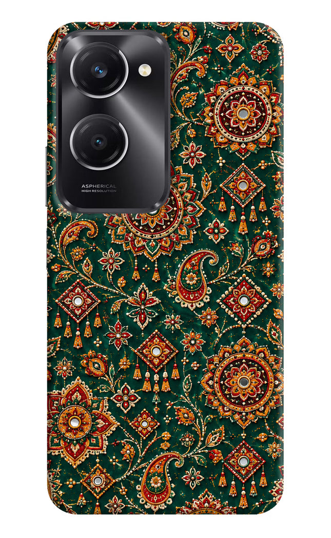 Green Pataka Vivo T3 Lite 5G Hard Case Back Cover by Casekaro