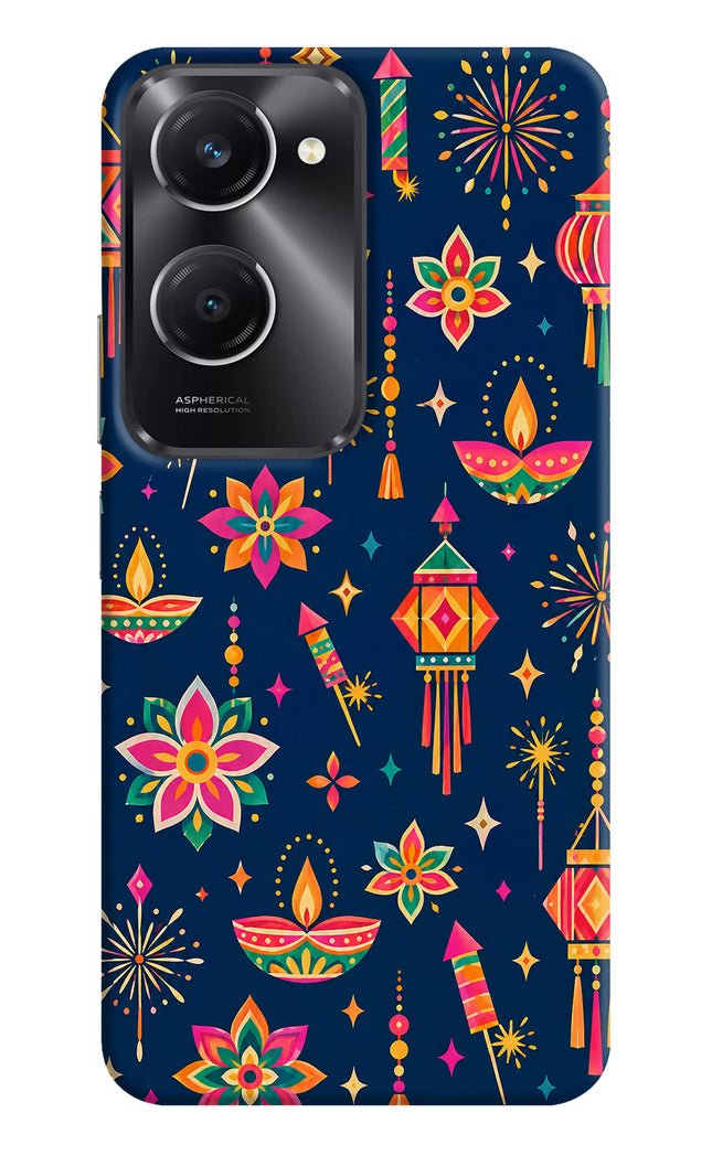 Festive Pop Vivo T3 Lite 5G Hard Case Back Cover by Casekaro