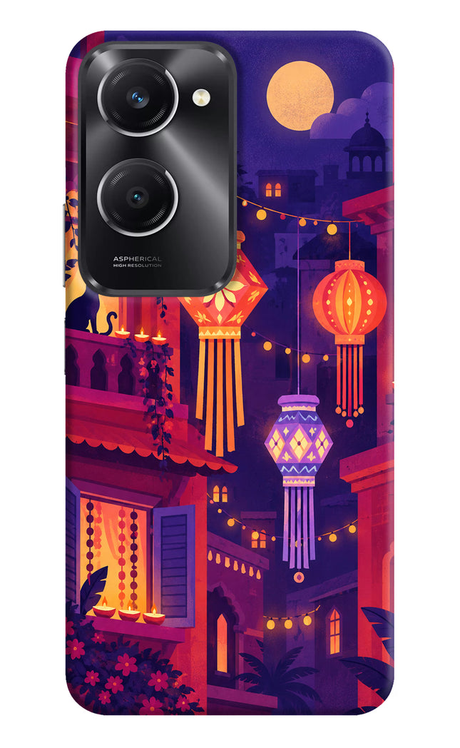 Lantern Lane Vivo T3 Lite 5G Hard Case Back Cover by Casekaro