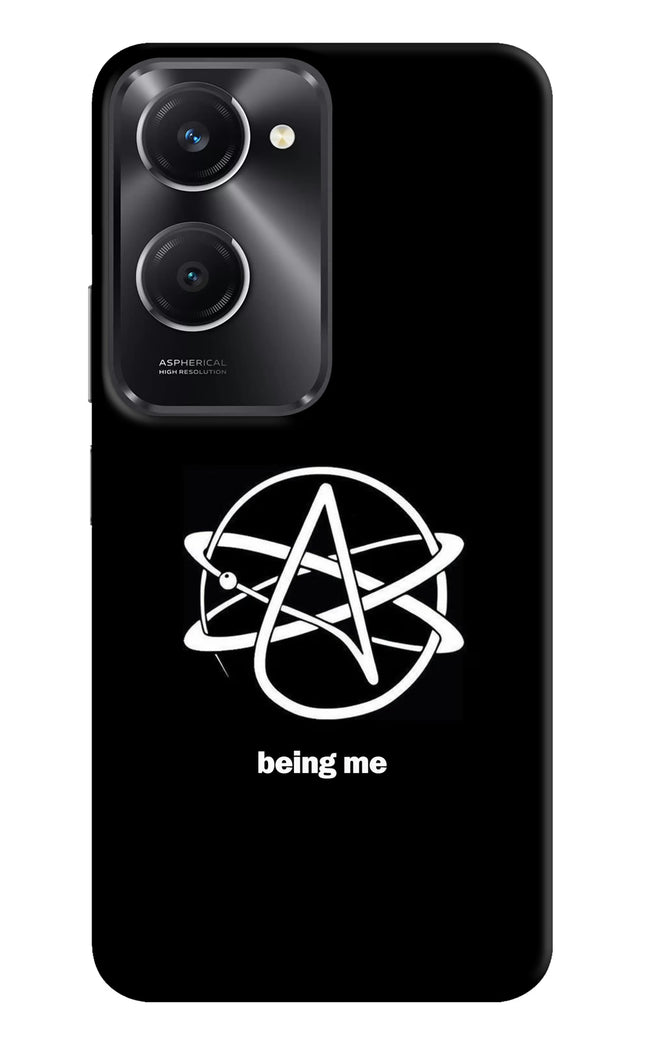 Atheist Symbol Vivo T3 Lite 5G Hard Case Back Cover by Casekaro