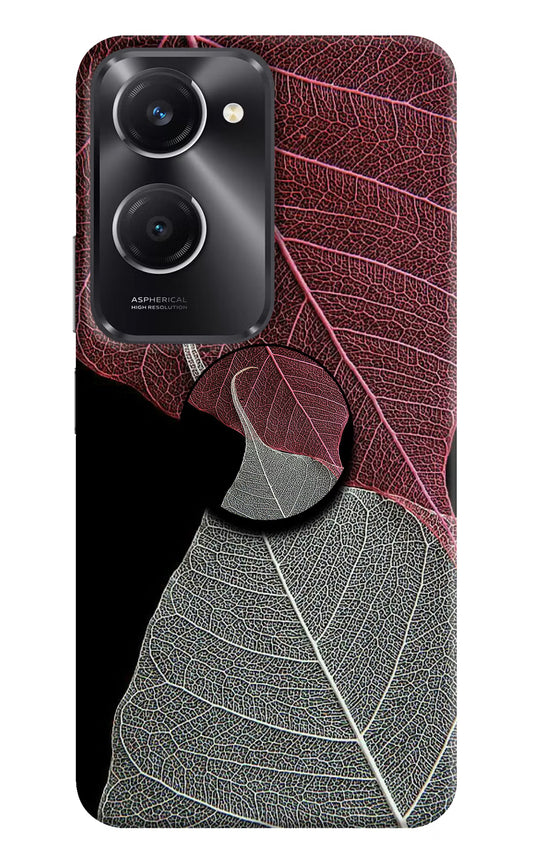 Leaf Pattern Vivo T3 Lite 5G Pop Case by Casekaro