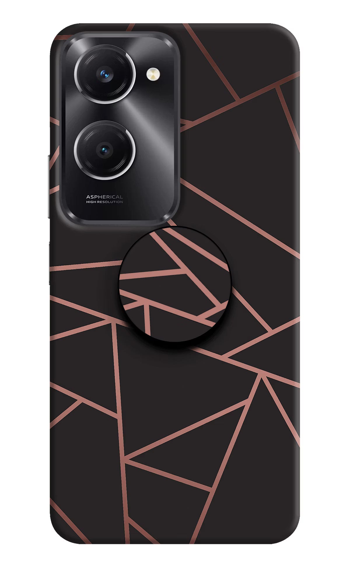 Geometric Pattern Vivo T3 Lite 5G Pop Case by Casekaro