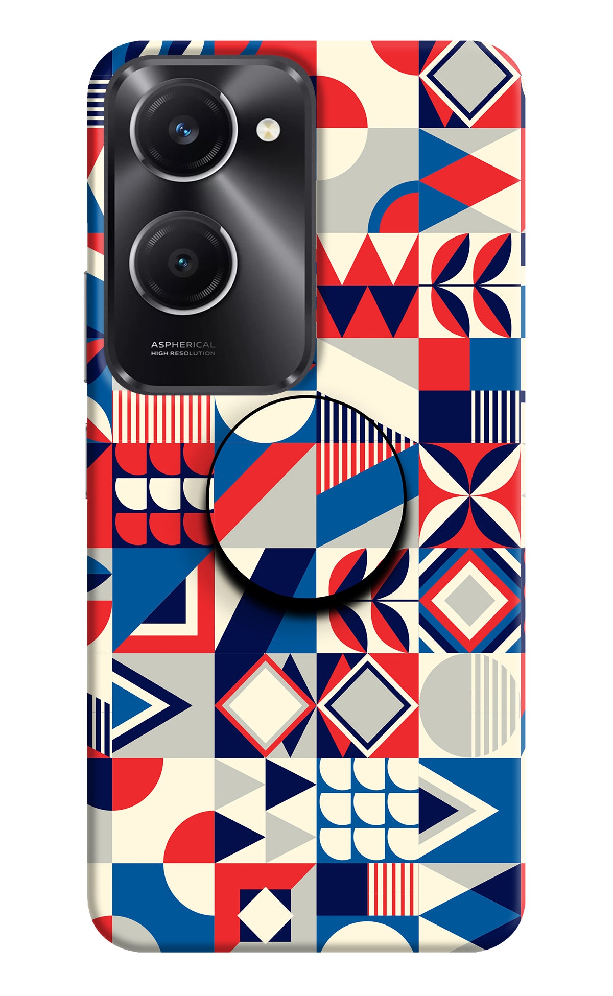 Colorful Pattern Vivo T3 Lite 5G Pop Case