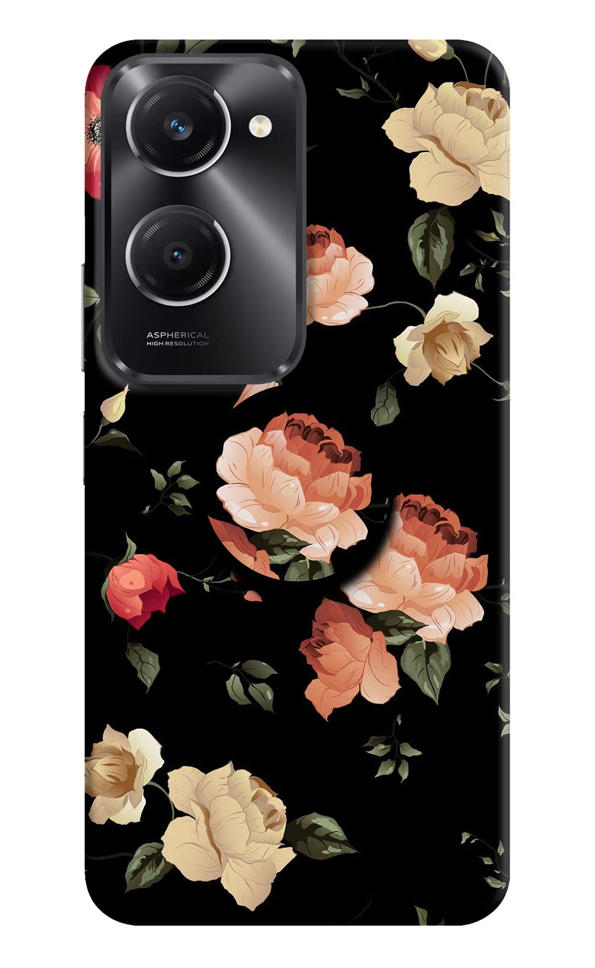 Flowers Vivo T3 Lite 5G Pop Case by Casekaro