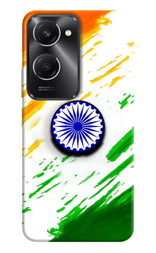 Indian Flag Ashoka Chakra Vivo T3 Lite 5G Pop Case by Casekaro