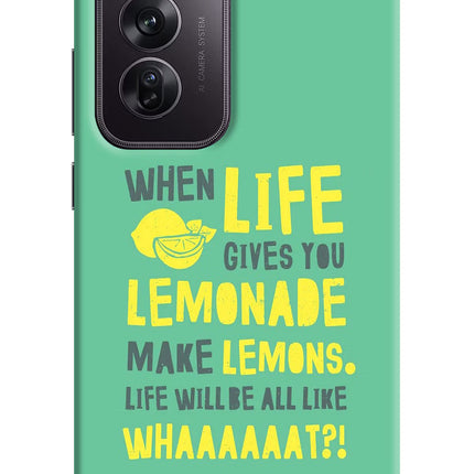 Quote Oppo Reno12 Pro 5G Hard Case Back Cover by Casekaro