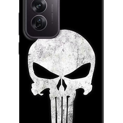 Punisher Skull Oppo Reno12 Pro 5G Hard Case Back Cover by Casekaro