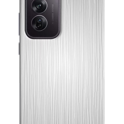 Wooden Grey Texture Oppo Reno12 Pro 5G Hard Case Back Cover by Casekaro