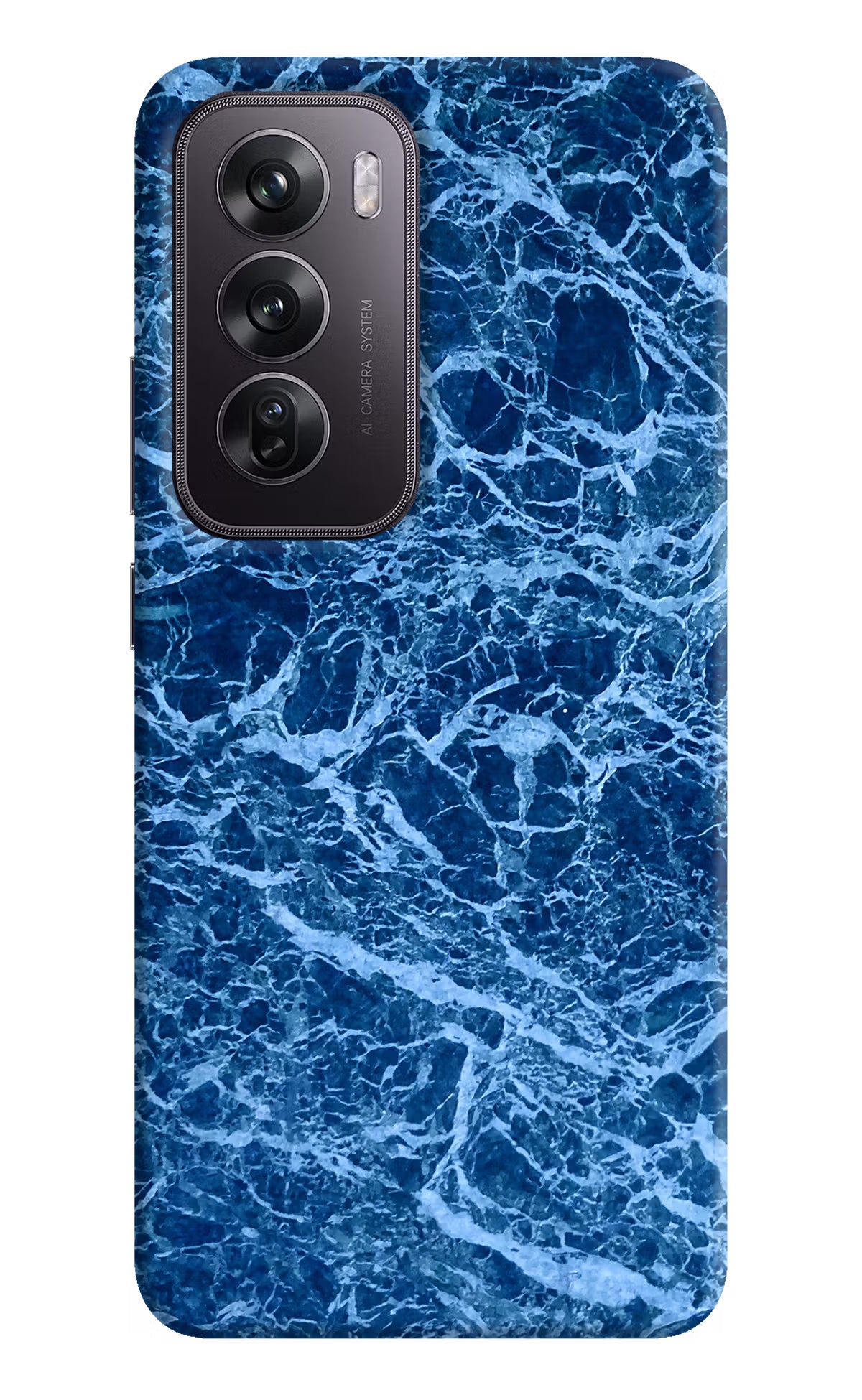 Blue Marble Oppo Reno12 Pro 5G Hard Case Back Cover by Casekaro