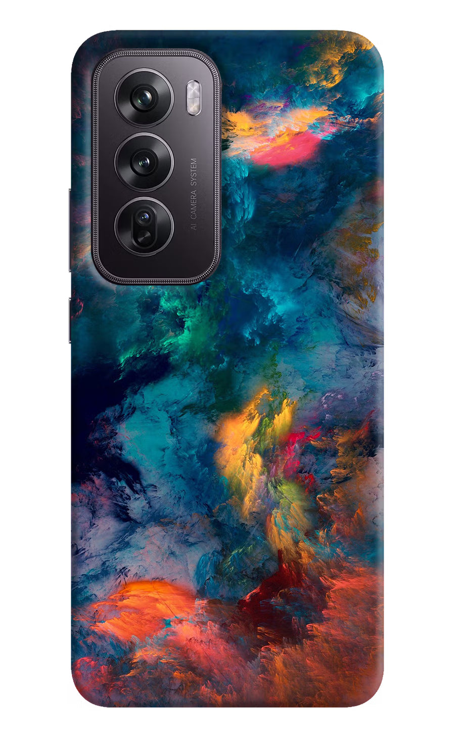 Artwork Paint Oppo Reno12 Pro 5G Back Cover, Hard case