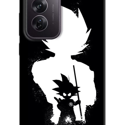 Goku Shadow Oppo Reno12 Pro 5G Hard Case Back Cover by Casekaro