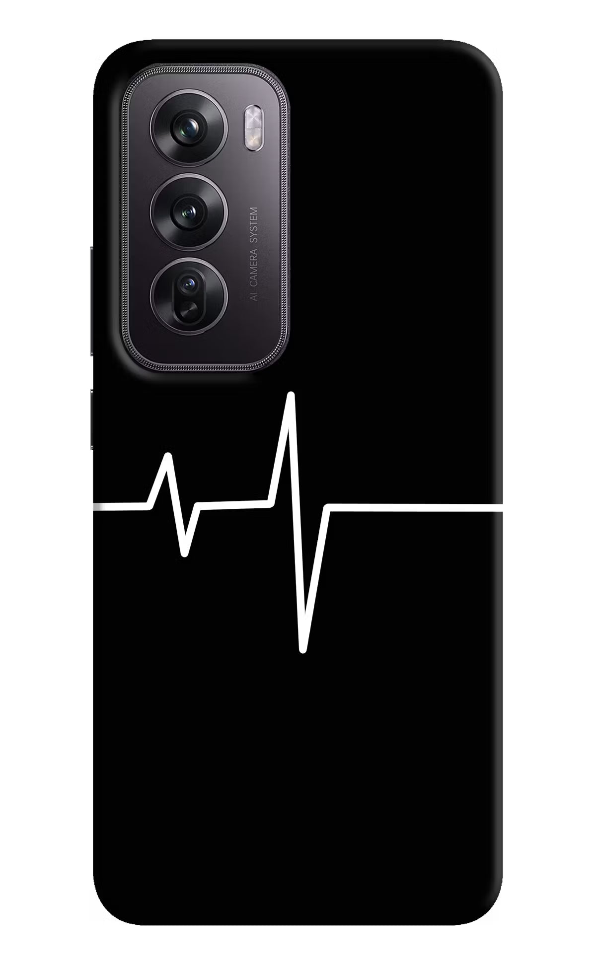 Heart Beats Oppo Reno12 Pro 5G Hard Case Back Cover by Casekaro