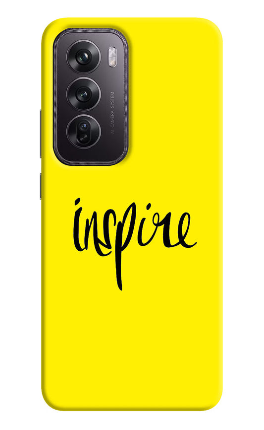 Inspire Oppo Reno12 Pro 5G Hard Case Back Cover by Casekaro