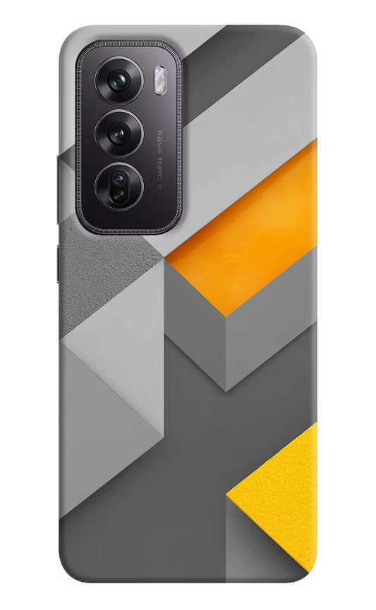 Abstract Oppo Reno12 Pro 5G Hard Case Back Cover by Casekaro