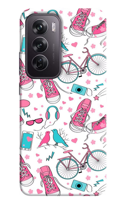Artwork Oppo Reno12 Pro 5G Hard Case Back Cover by Casekaro