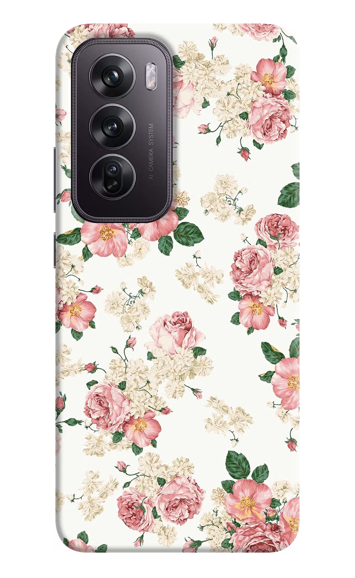 Flowers Oppo Reno12 Pro 5G Hard Case Back Cover by Casekaro