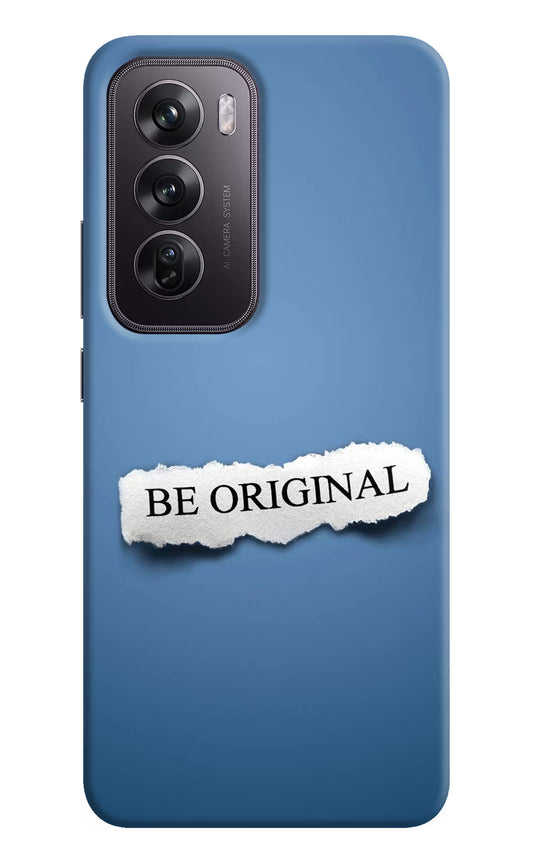 Be Original Oppo Reno12 Pro 5G Hard Case Back Cover by Casekaro